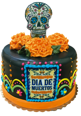 dia de muertos cake